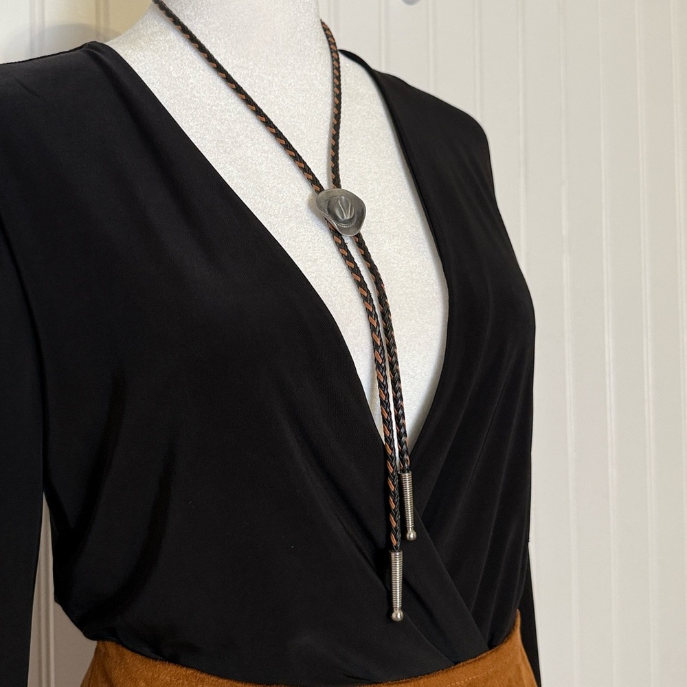 NWOT | Bolo necktie | cowboy hat | western tie